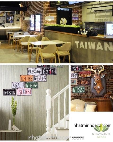 Bảng thiếc trang trí phong cách vintage 5 bang-vintage-trang-tri-quan-cafe