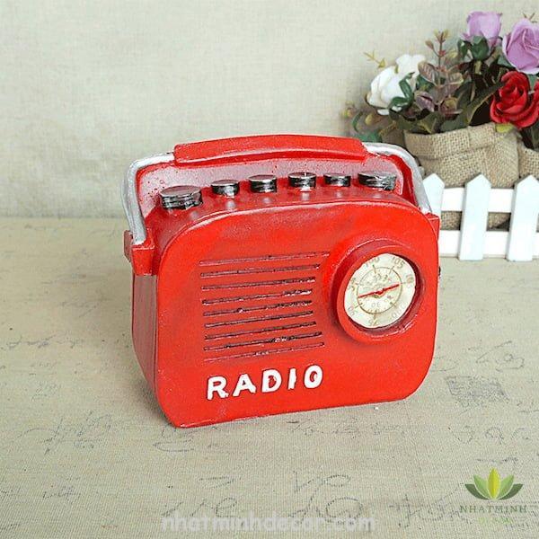 Mô hình radio phong cách Retro 7