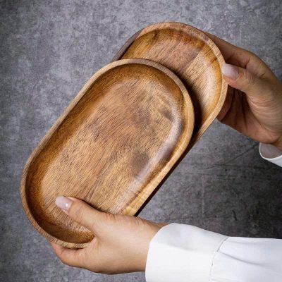 Khay gỗ, Lót Ly Gỗ Keo Nhiều Kích Thước 26