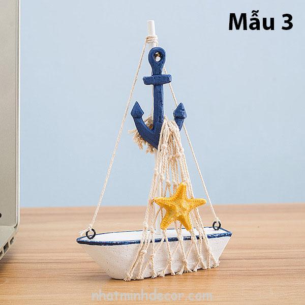 Mô hình con thuyền phong cách Santorini 9