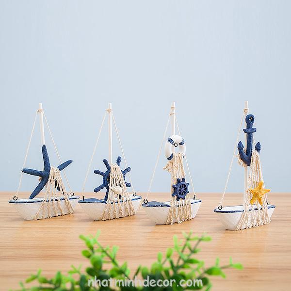 Mô hình con thuyền phong cách Santorini 1