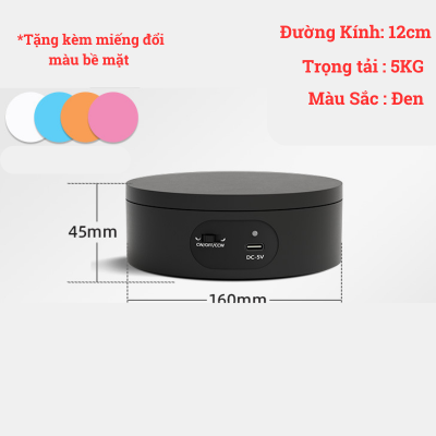 Bàn xoay sản phẩm 360 độ 24