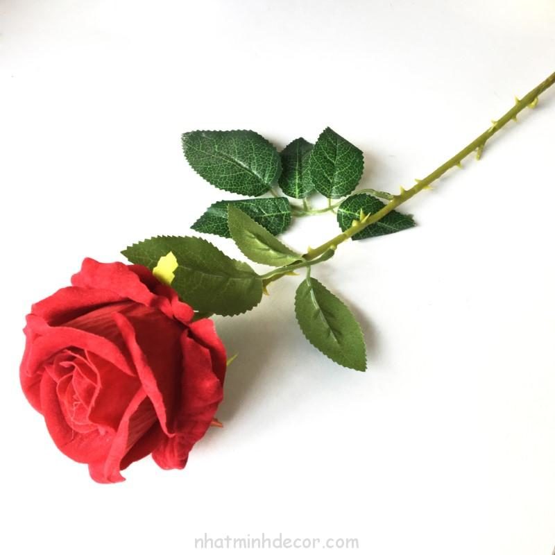Hoa hồng trang trí nhà cửa (1 bông) 9