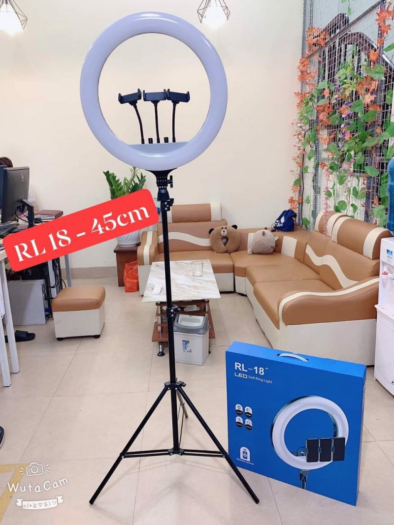 Đèn Led Ring 45cm (3 kẹp + điều khiển) 8