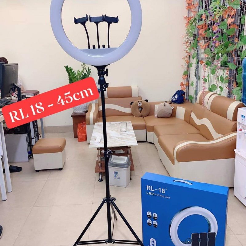 Đèn Led Ring 45cm (3 kẹp + điều khiển) 15