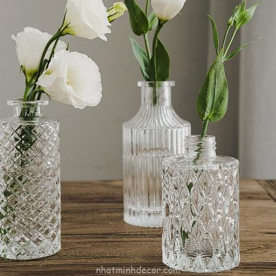 Bình Hoa Thủy Tinh Mini Nhiều Kích Thước 16