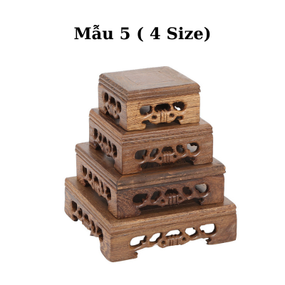 Chân Đế Gỗ Phụ Kiện Chụp Ảnh Nhiều Kích Thước 22