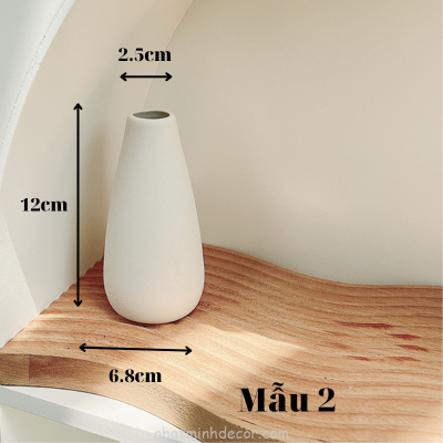 Bình Hoa Gốm Nhiều Kích Thước 18