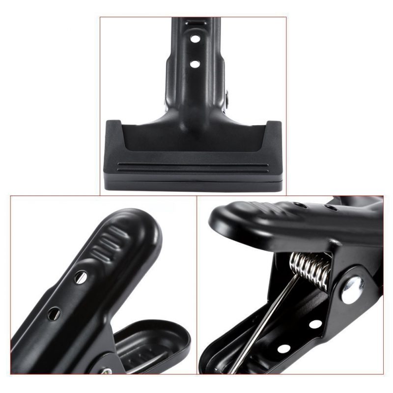 Kẹp Phông Nền Mỏ Vịt, kẹp Kim Loại chắc chắn 4 Kẹp Phông Nền Mỏ Vịt, kẹp Kim Loại chắc chắn 10