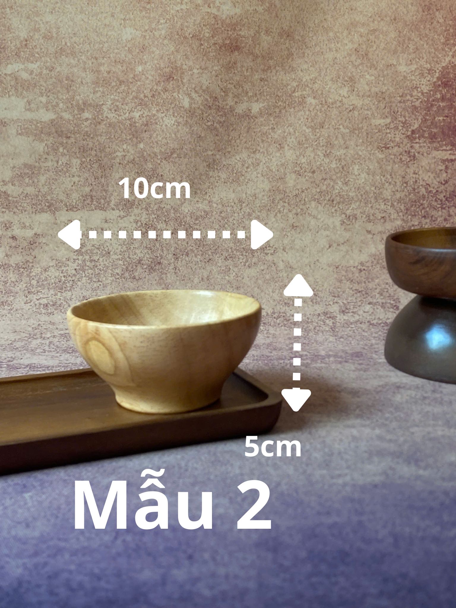 2 Bát Gỗ Thủ Công Nhiều Kích Thước 4